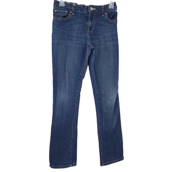 Old Navy Skinny Jeans Girls Size 12 PLUS Kids, Adjustable Waist - Picture 1 of 4